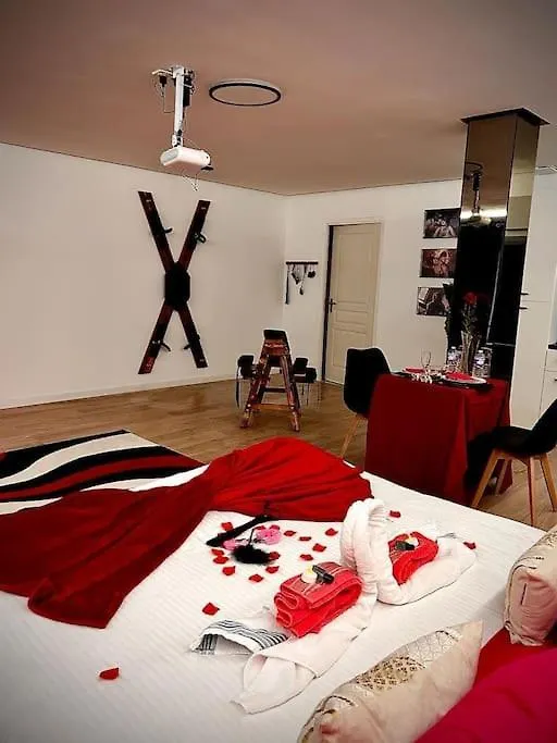 Apartment Love Room 80M2 Bdsm 50 Nuances De Grey - Sauna - Parking Gratuit Antibes